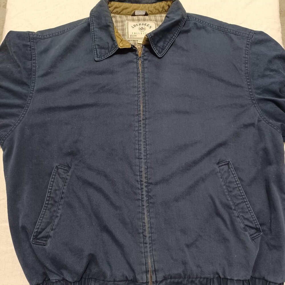 Aberdeen Collection Full Zip Navy Jacket - XL (Abrigo, Chaqueta)